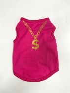 Ärmlös skjorta Money Girl | Rosa | Storlekar: XS-L